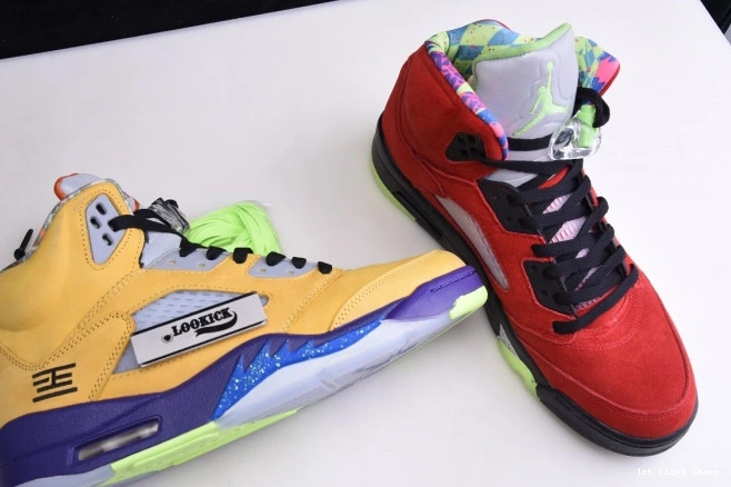 1st Kicks Shoes The Jordan Retro 5 CZ5725-700 What 0802